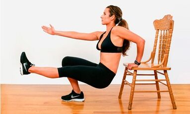Αντίστροφα push-up για να αδυνατίσετε τα χέρια σας